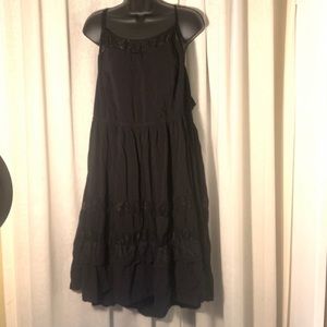 TORRID TIERED RUFFLE&LACE SPAGHETTI STRAP DRESS